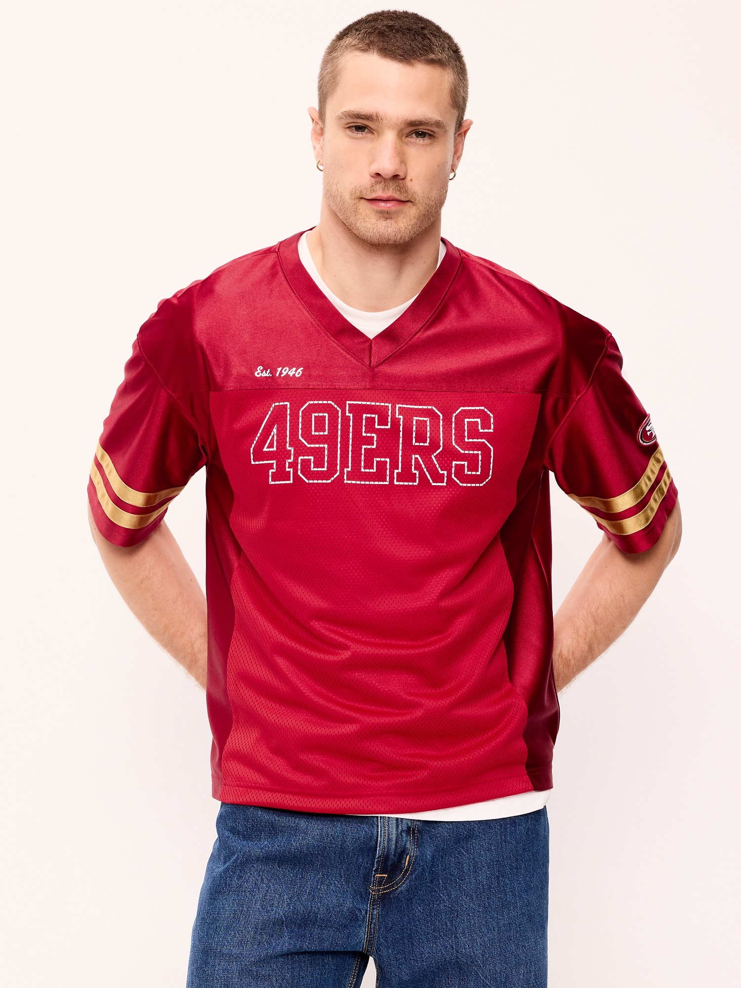 San Francisco 49ers Lifestyle Jersey T-Shirt for Men