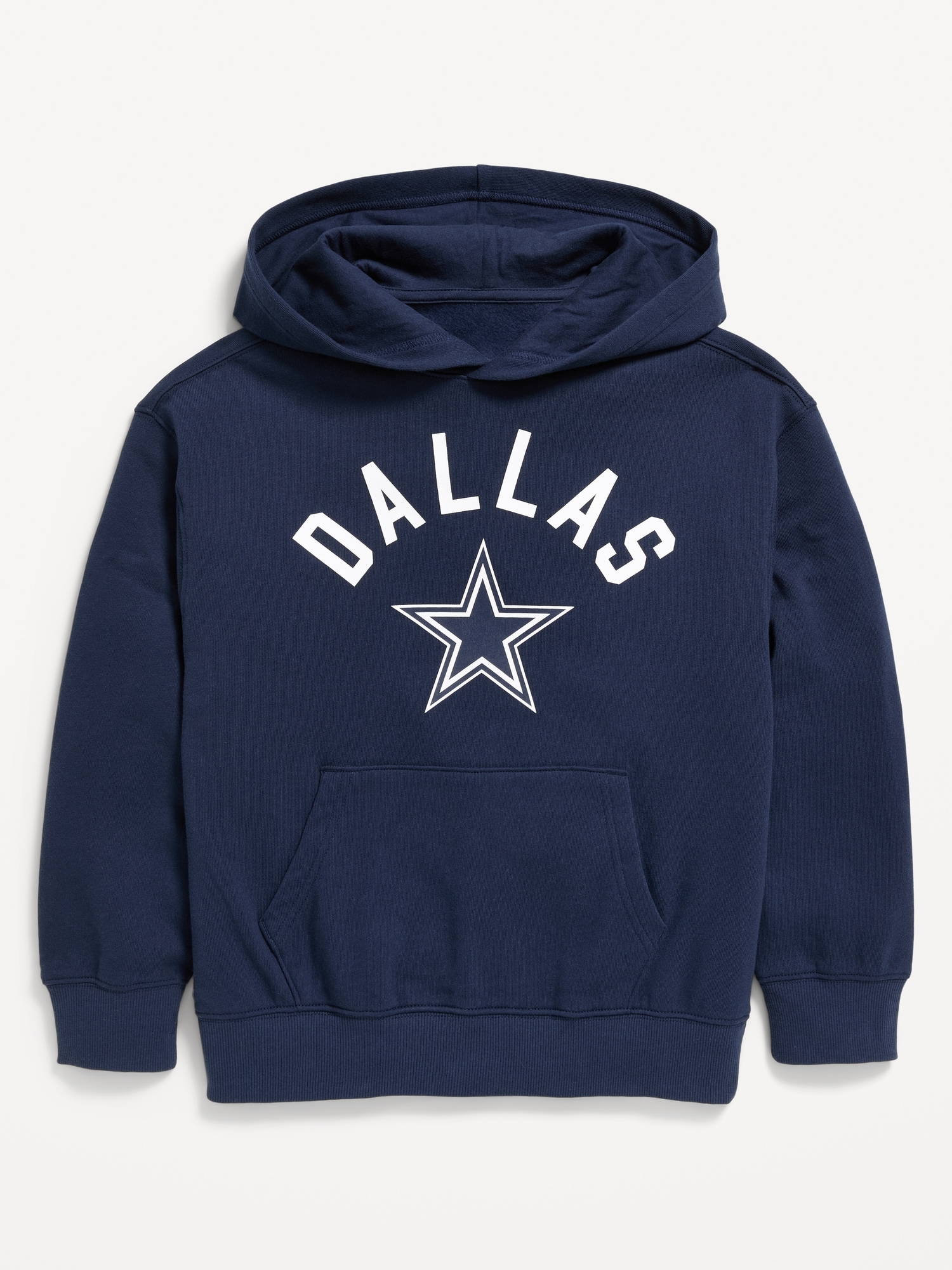 Dallas Cowboys Oversized Pullover Hoodie for Boys