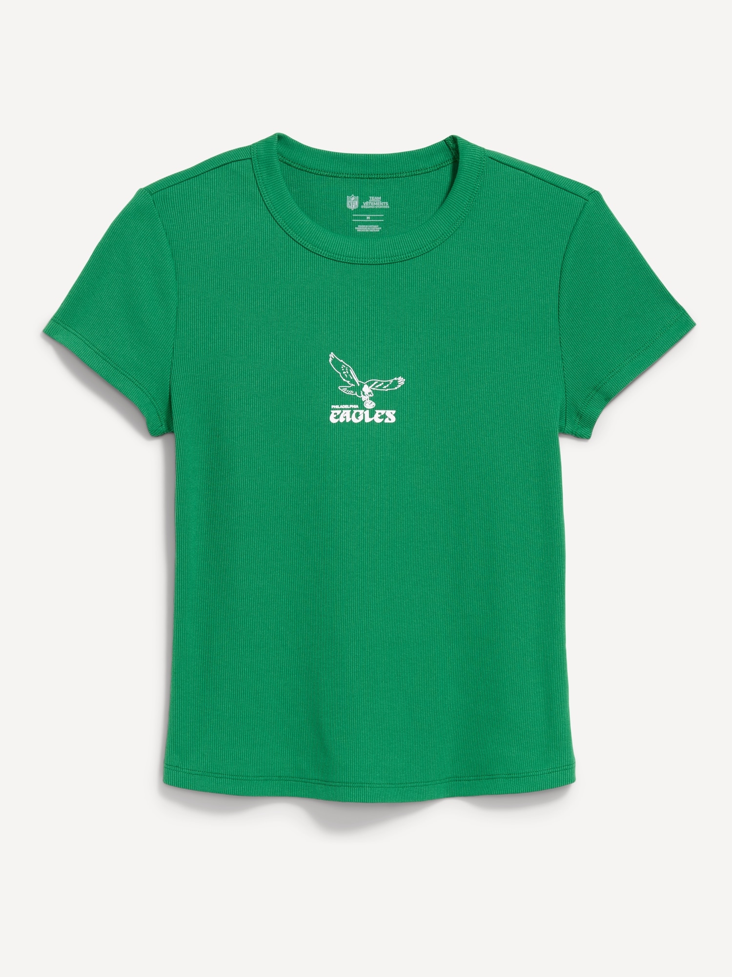 Philadelphia Eagles Snug Crop T-Shirt for Women
