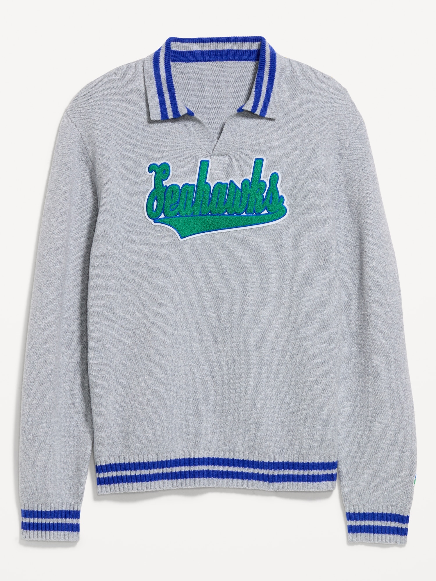 Seattle Seahawks Collared Sweater for Men