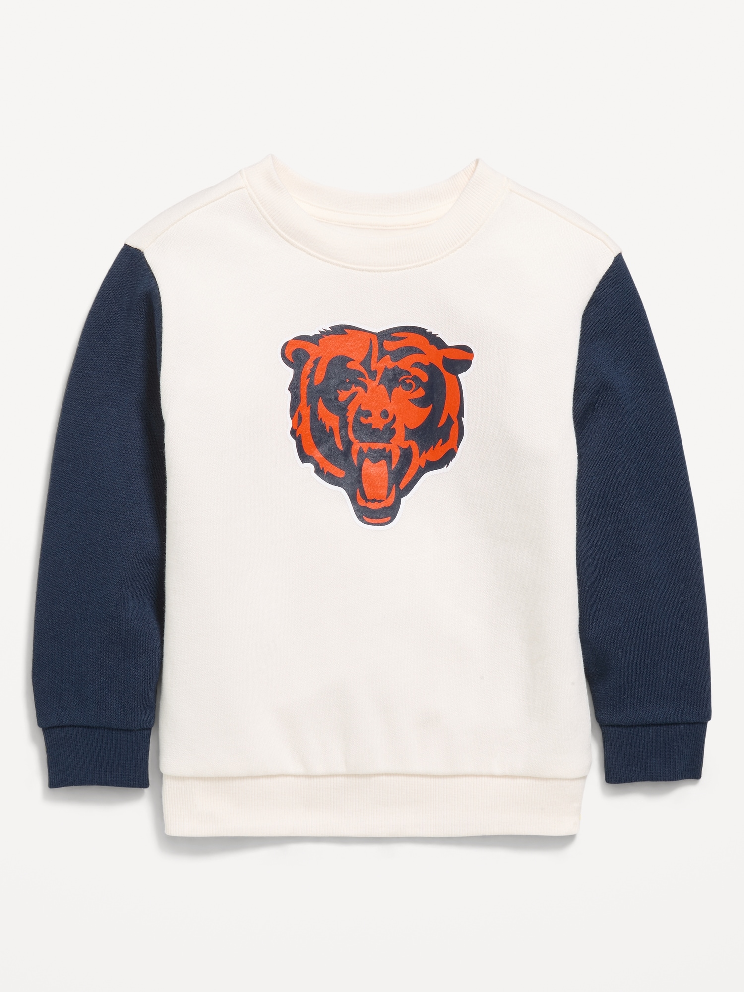 Chicago Bears Oversized Crew-Neck Sweatshirt for Toddler Boys