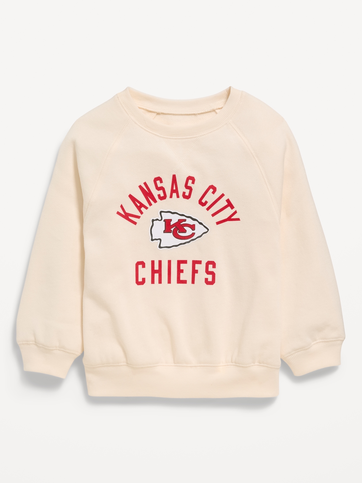 Kansas City Chiefs Crew-Neck Sweatshirt for Toddler Girls