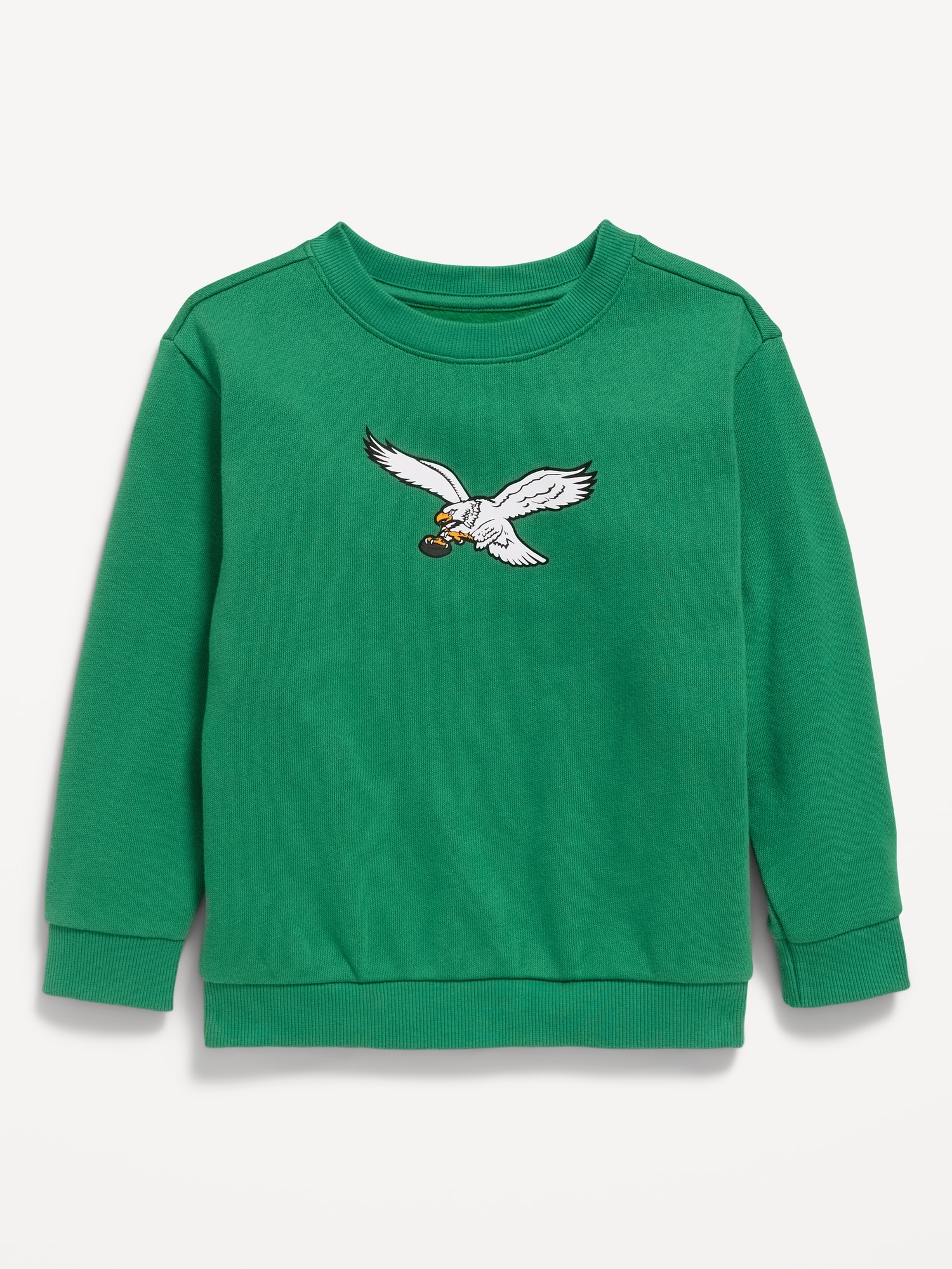 Philadelphia Eagles Oversized Crew-Neck Sweatshirt for Toddler Boys