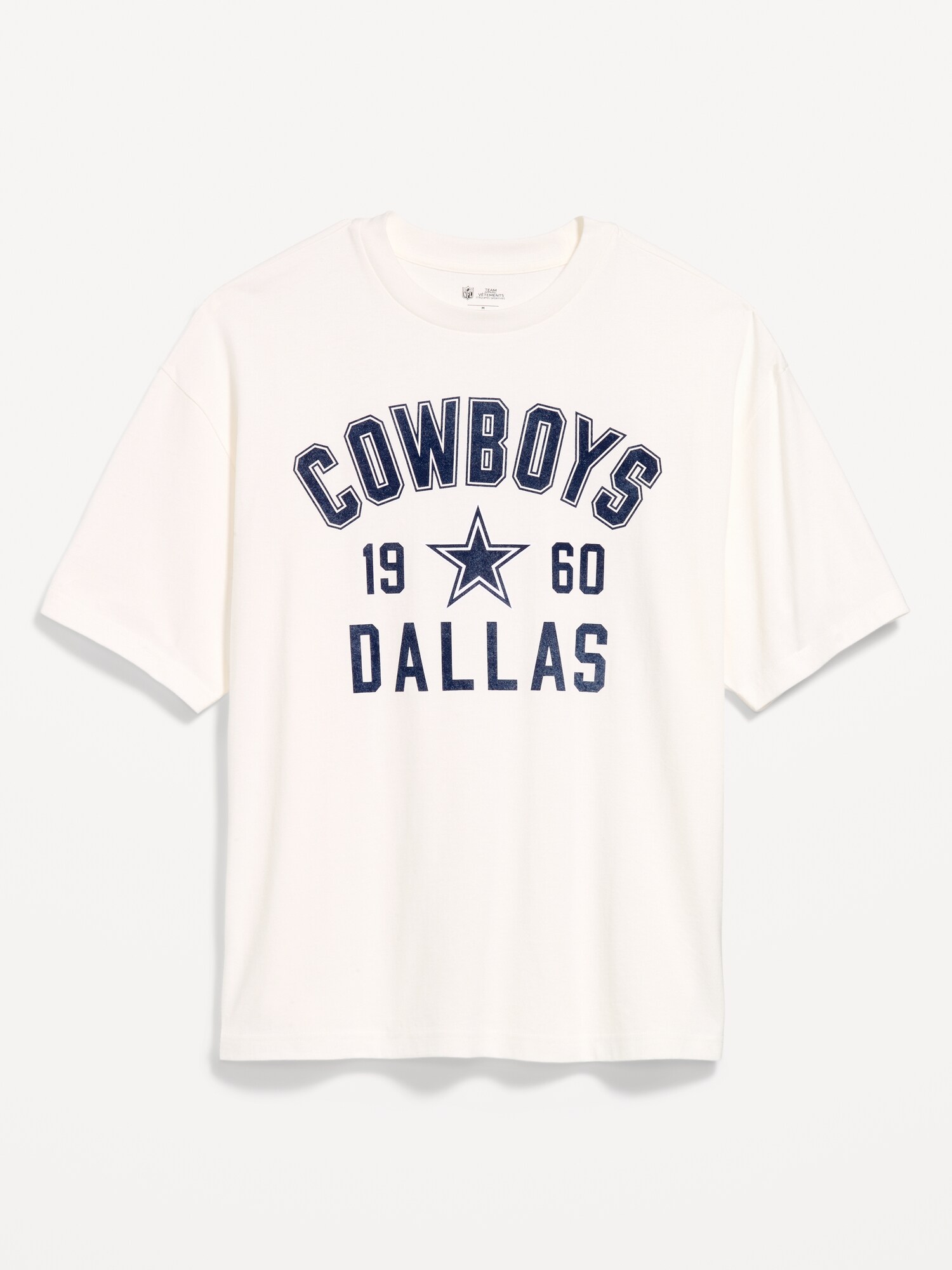 Dallas Cowboys Oversized Graphic T-Shirt for Men
