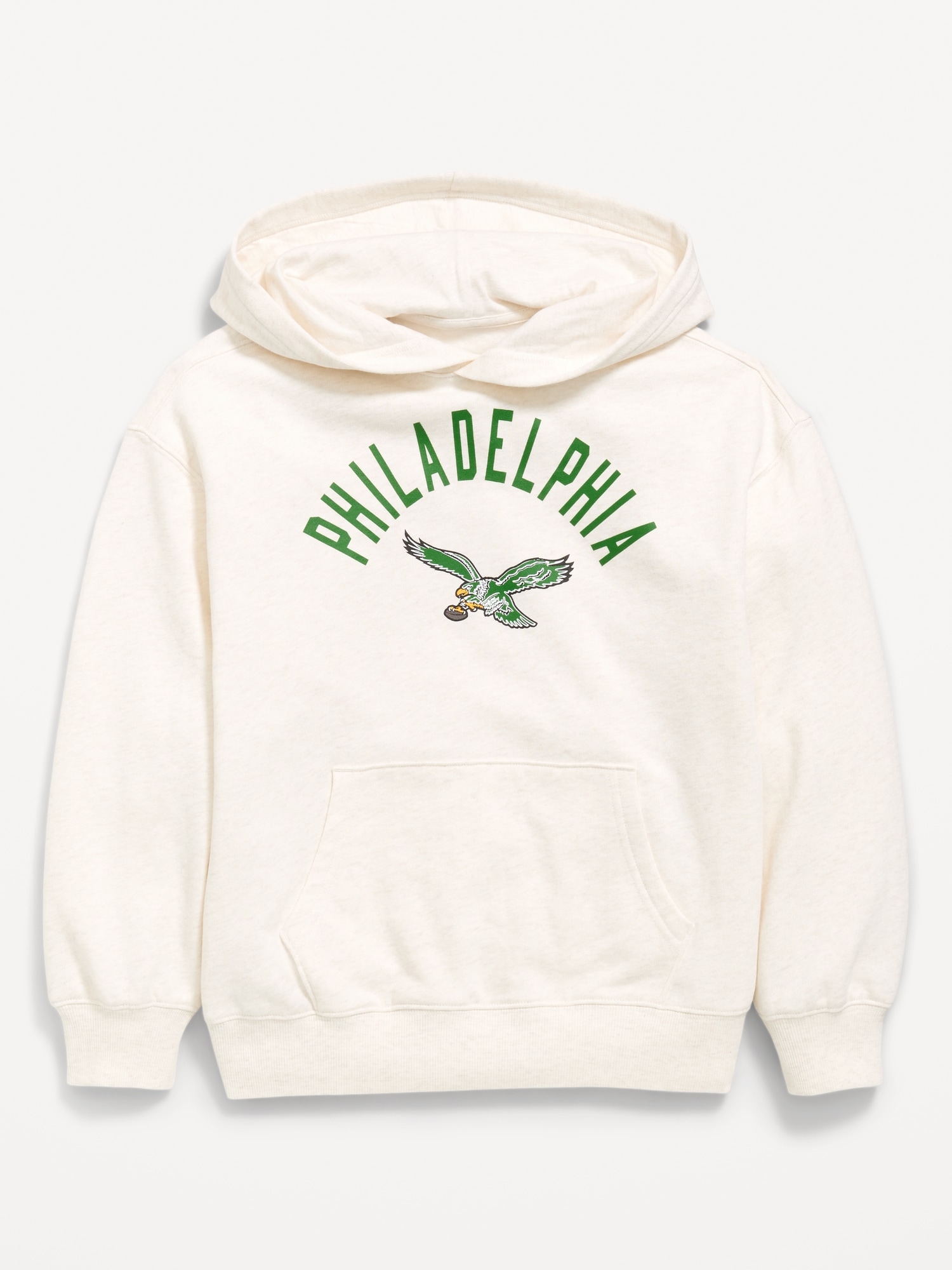 Philadelphia Eagles Oversized Pullover Hoodie for Boys