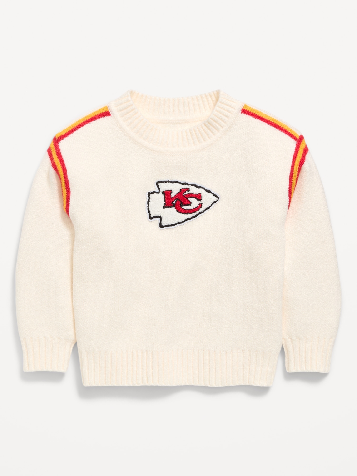 Kansas City Chiefs Crew-Neck Sweater for Toddler Girls