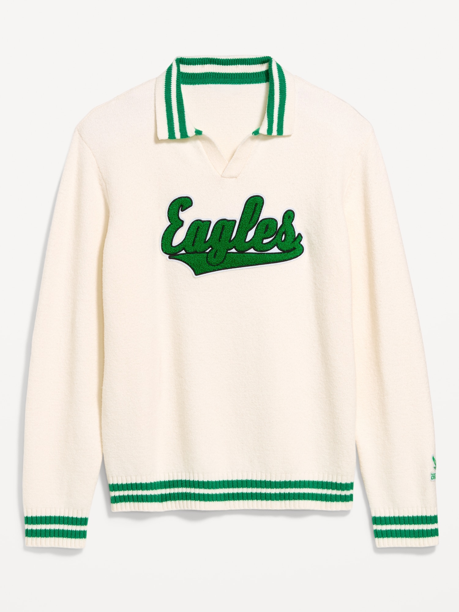 Philadelphia Eagles Collared Sweater for Men