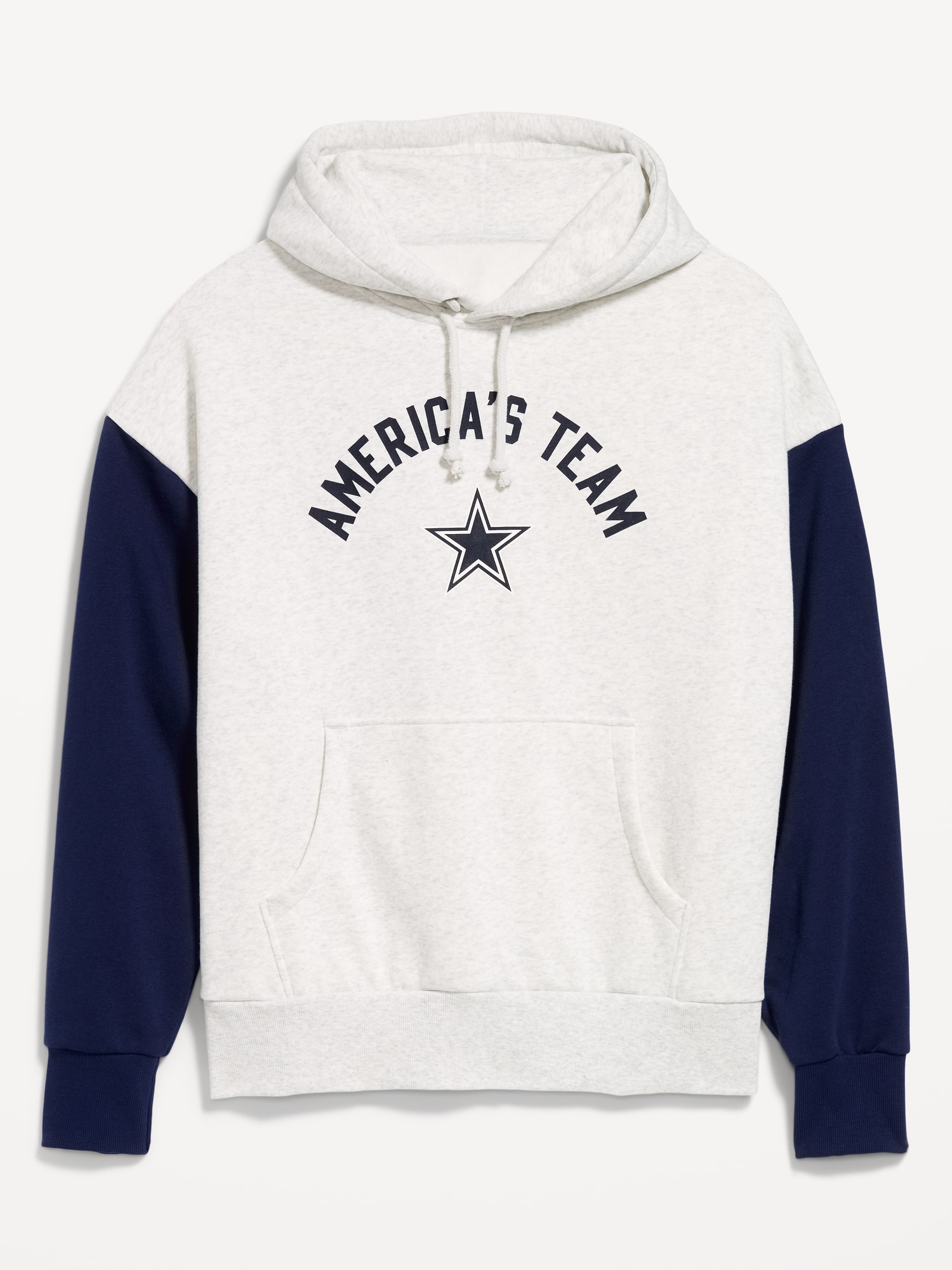Dallas Cowboys Oversized Pullover Hoodie for Adults