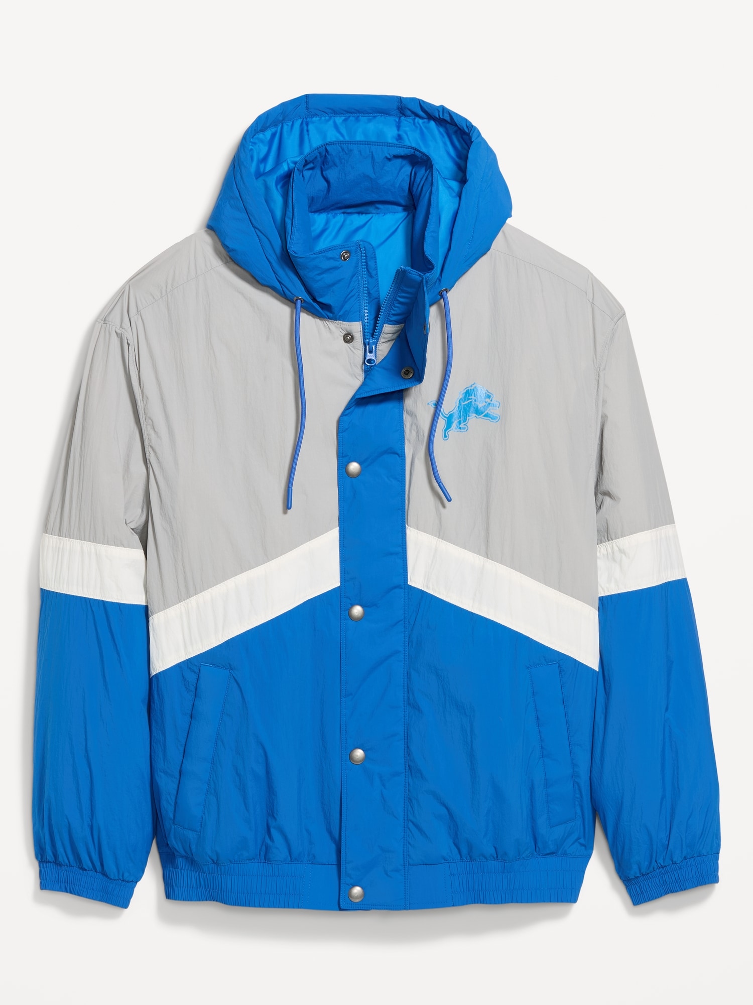 Detroit Lions Oversized Jacket for Adults