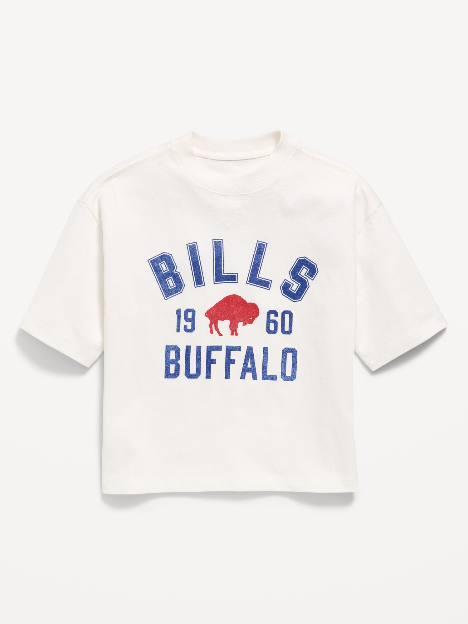 Футболка Old Navy Buffalo Bills Oversized Boxy Graphic T-Shirt для мальчиков — фото 2