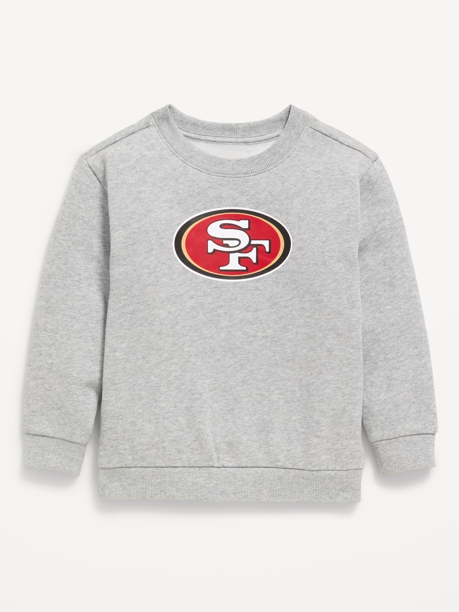 San Francisco 49ers Oversized Crew-Neck Sweatshirt for Toddler Boys