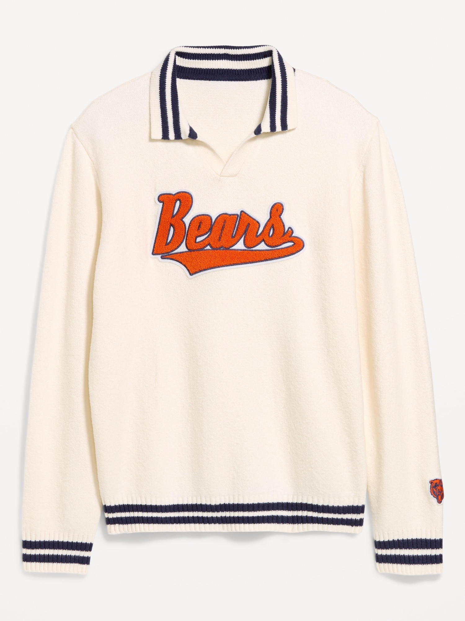 Chicago Bears Collared Sweater for Men
