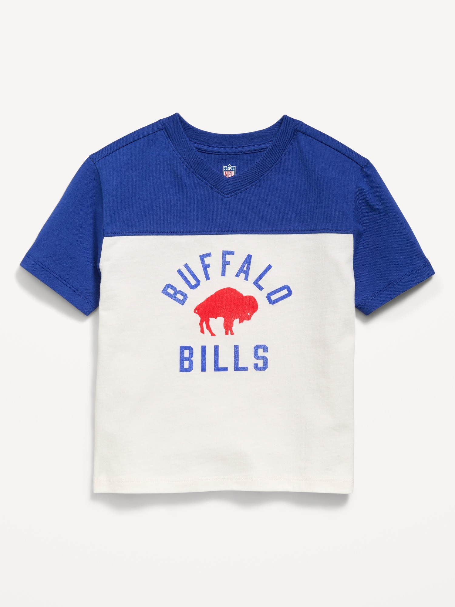 Buffalo Bills Oversized Graphic Football T-Shirt for Toddler Boys