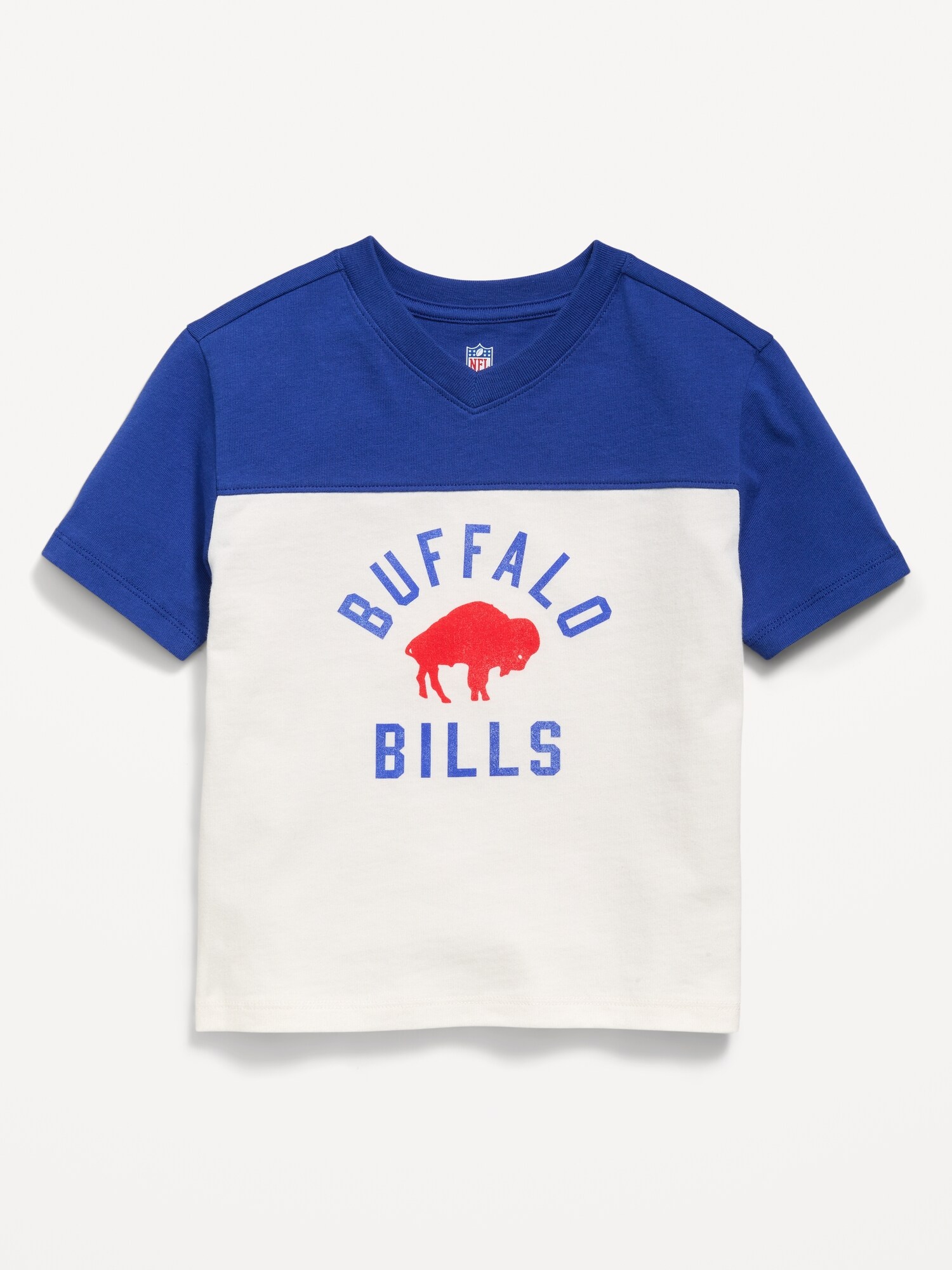 Футболка Old Navy Buffalo Bills Oversized Graphic Football T-Shirt для мальчиков-малышей — фото 2