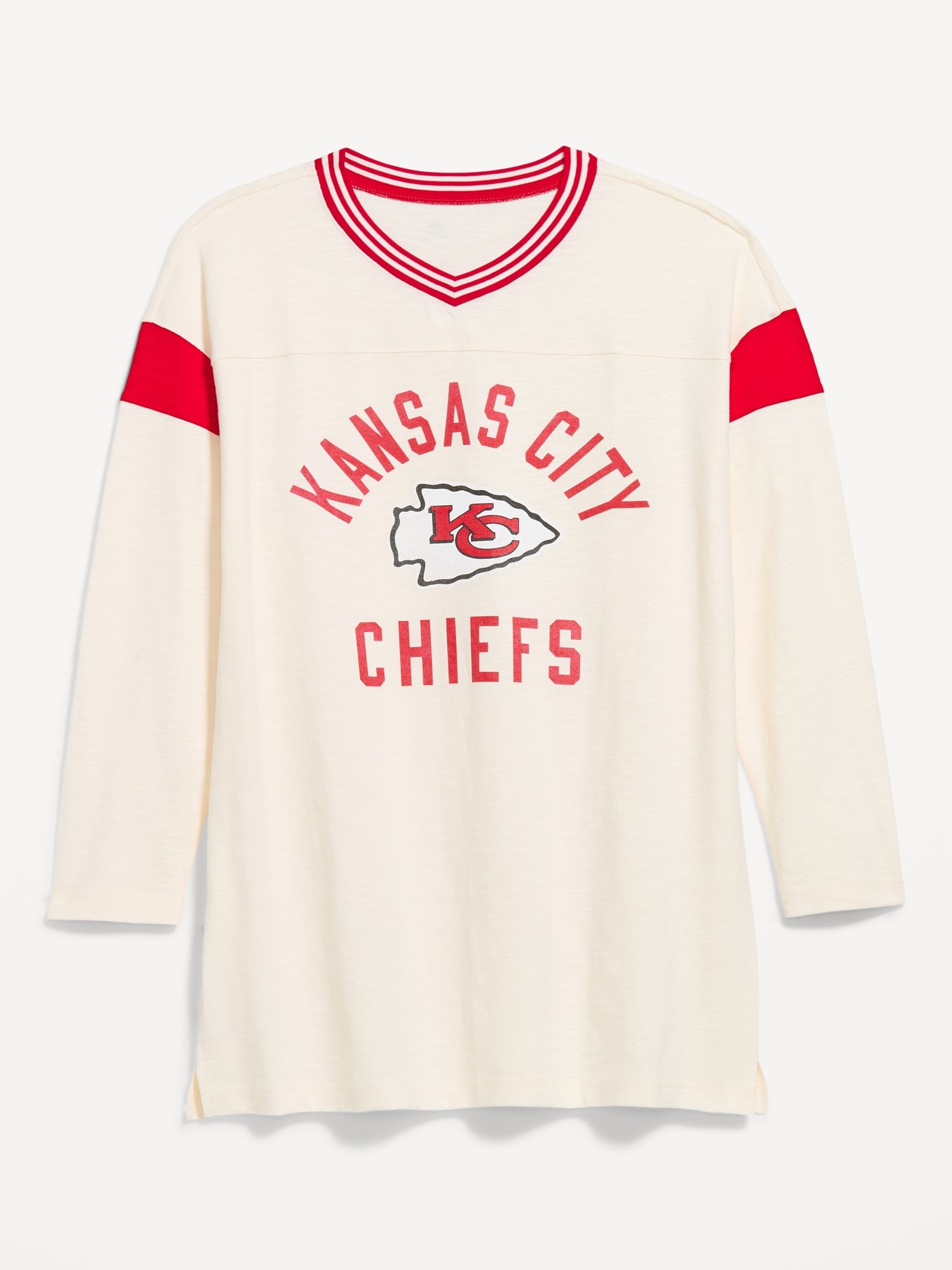 Kansas City Chiefs Oversized Mini Football Dress for Women