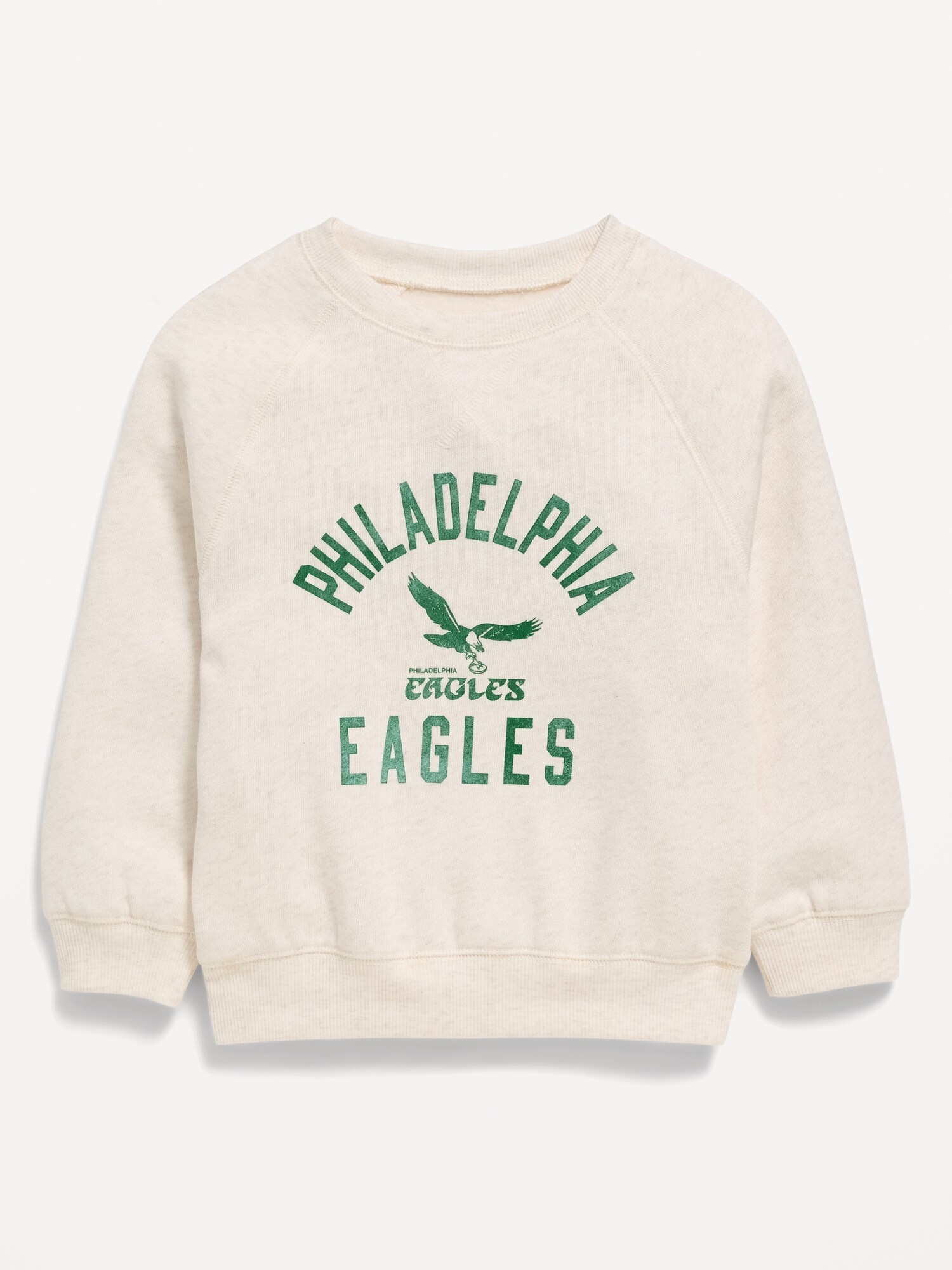 Philadelphia Eagles Crew-Neck Sweatshirt for Toddler Girls