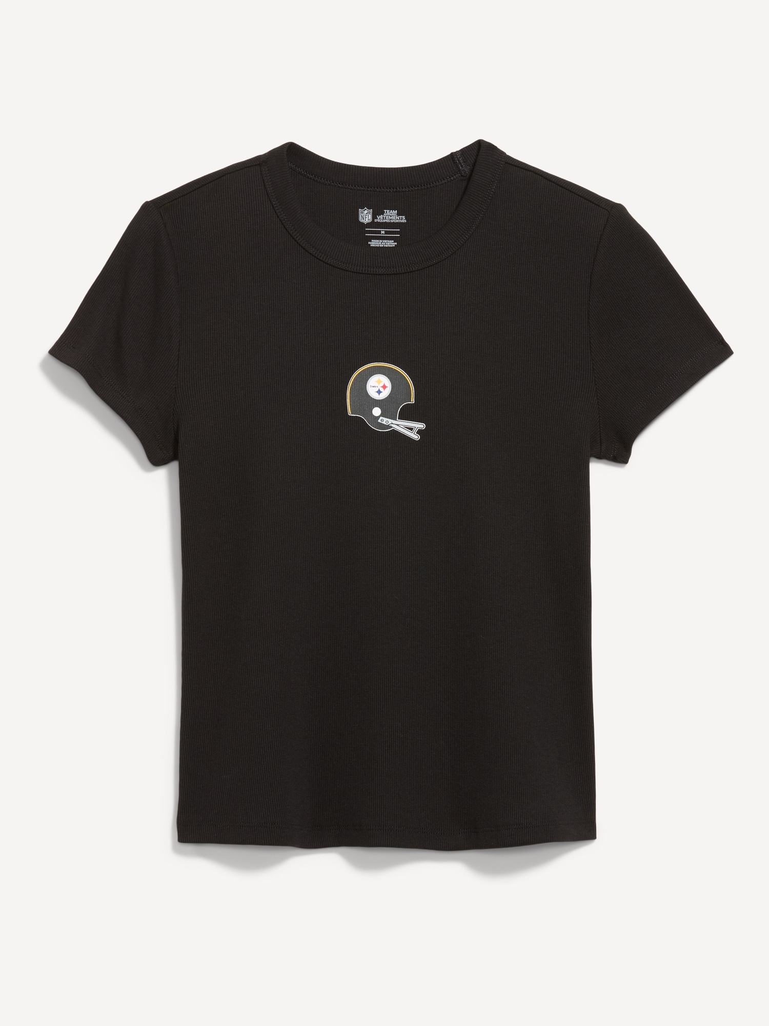 Pittsburgh Steelers Snug Crop T-Shirt for Women
