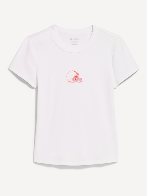 Cleveland Browns Snug Crop T-Shirt for Women