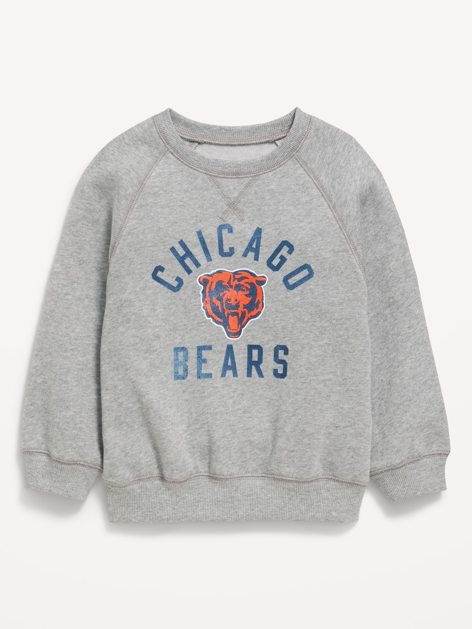 Chicago Bears Crew-Neck Sweatshirt for Toddler Girls