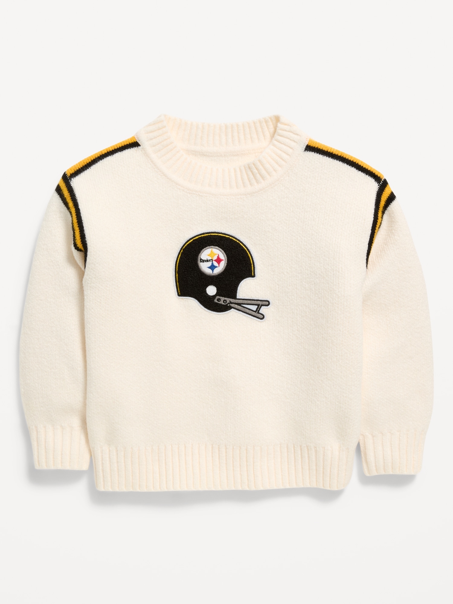 Pittsburgh Steelers Crew-Neck Sweater for Toddler Girls