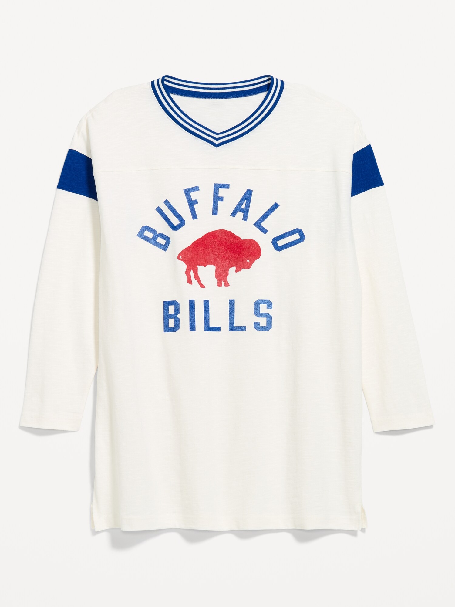 Женское платье Old Navy Buffalo Bills Oversized Mini Football Dress for Women — фото 4