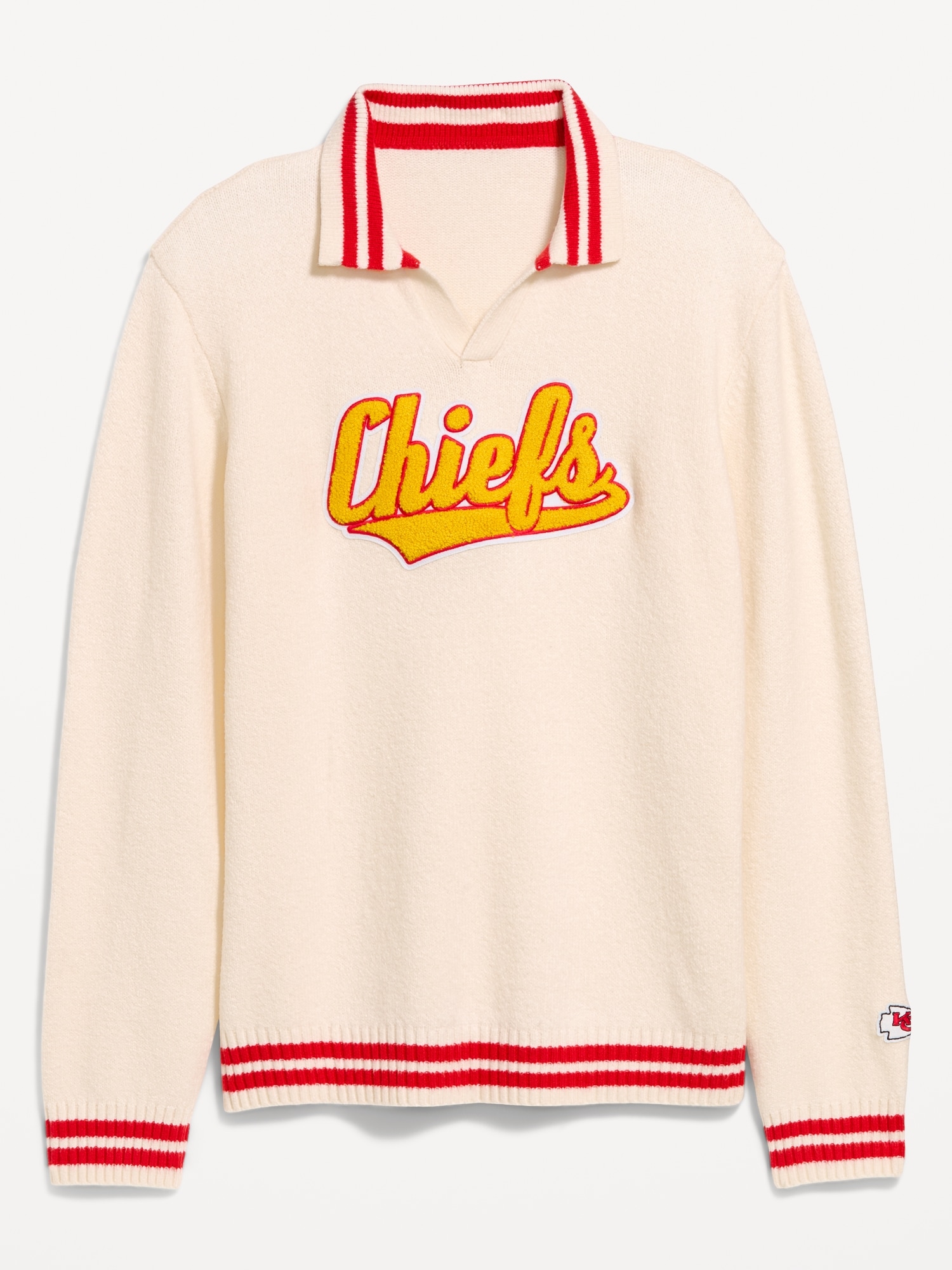 Kansas City Chiefs Collared Sweater for Men
