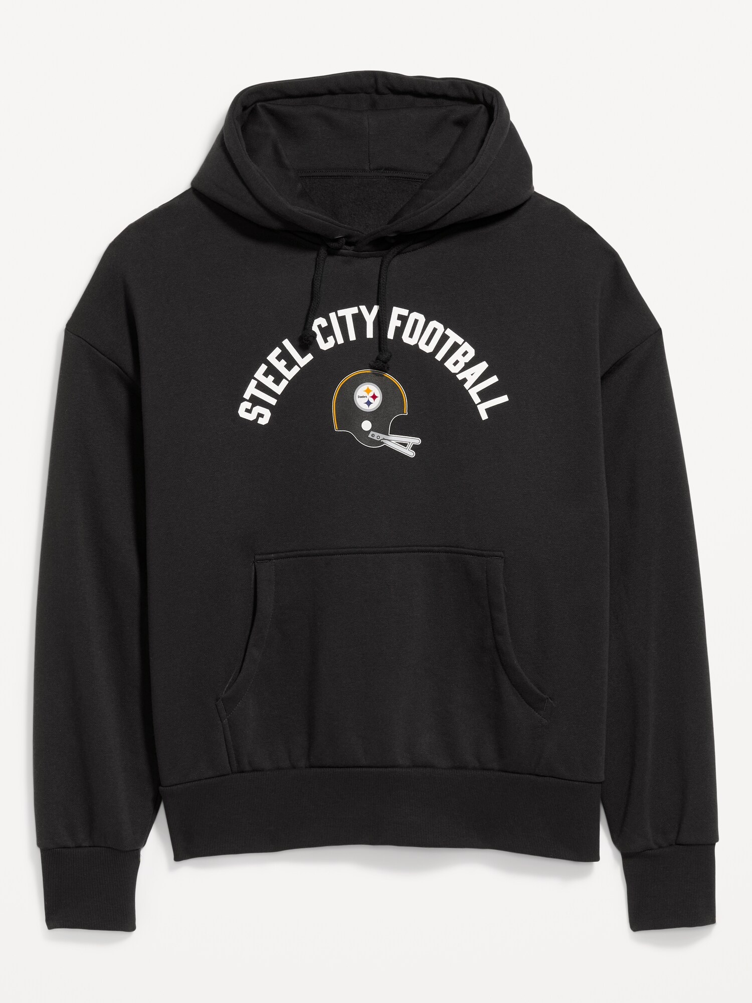 Pittsburgh Steelers Oversized Pullover Hoodie for Adults