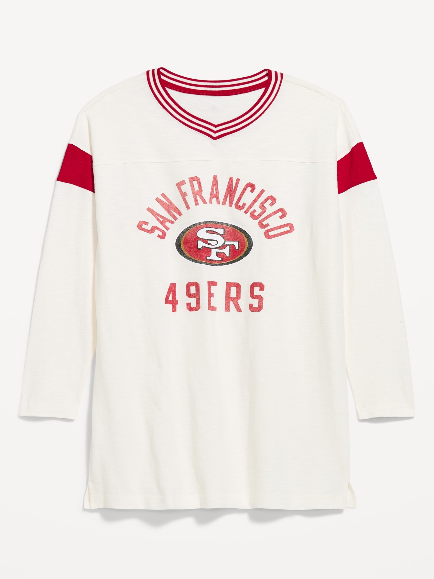 San Francisco 49ers Oversized Mini Football Dress for Women