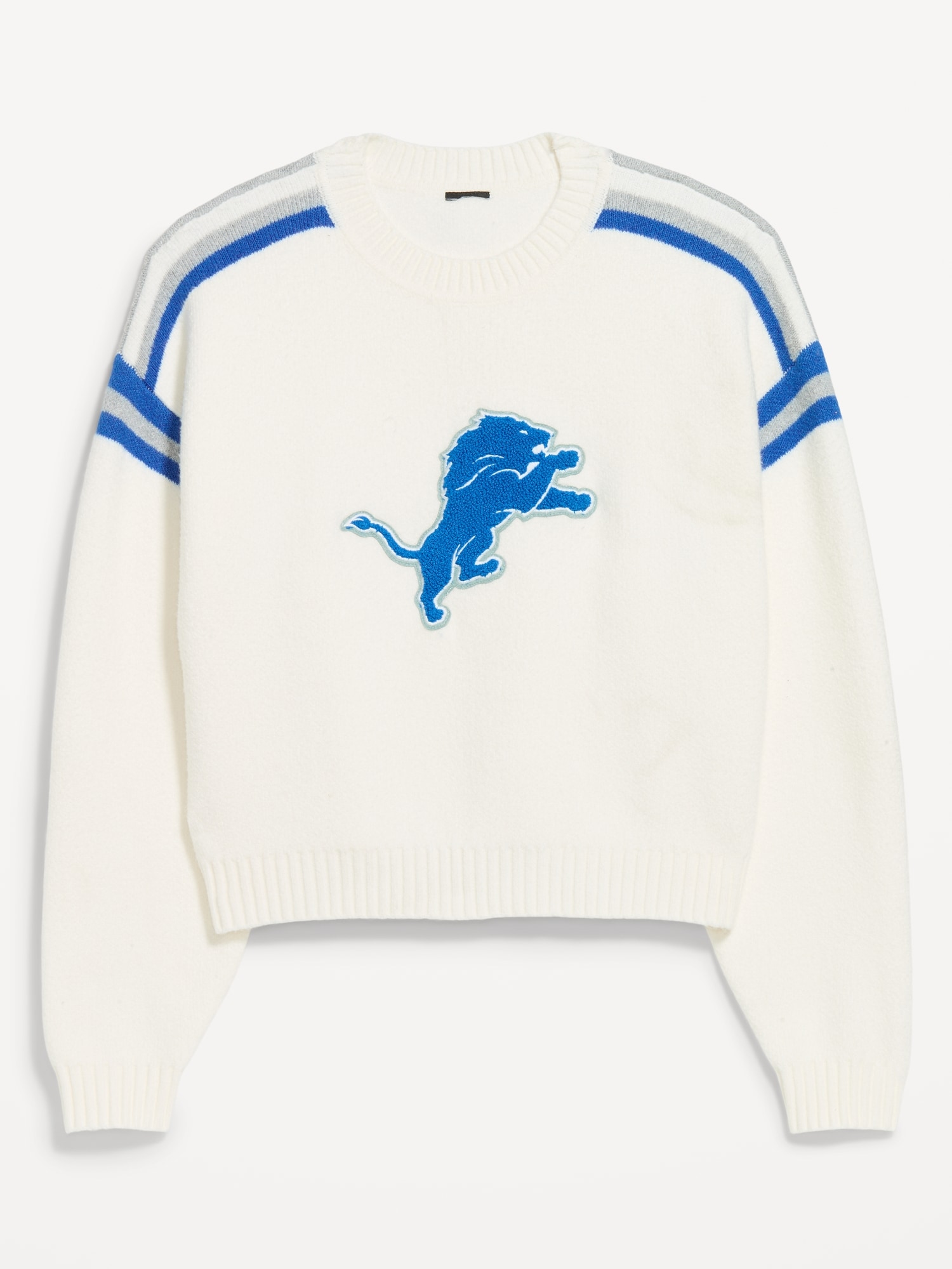 Detroit Lions Cropped Sweater for Women