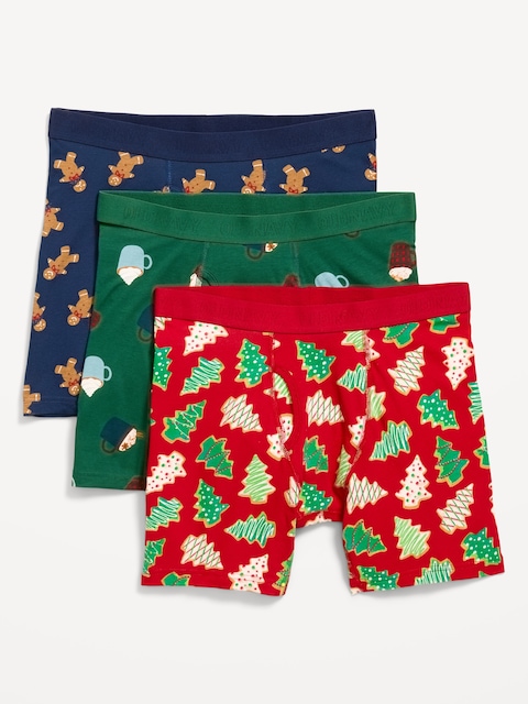 3-Pack Soft-Washed Boxer Briefs -- 6.25-inch inseam