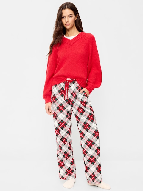 Flannel Pajama Pants for Women