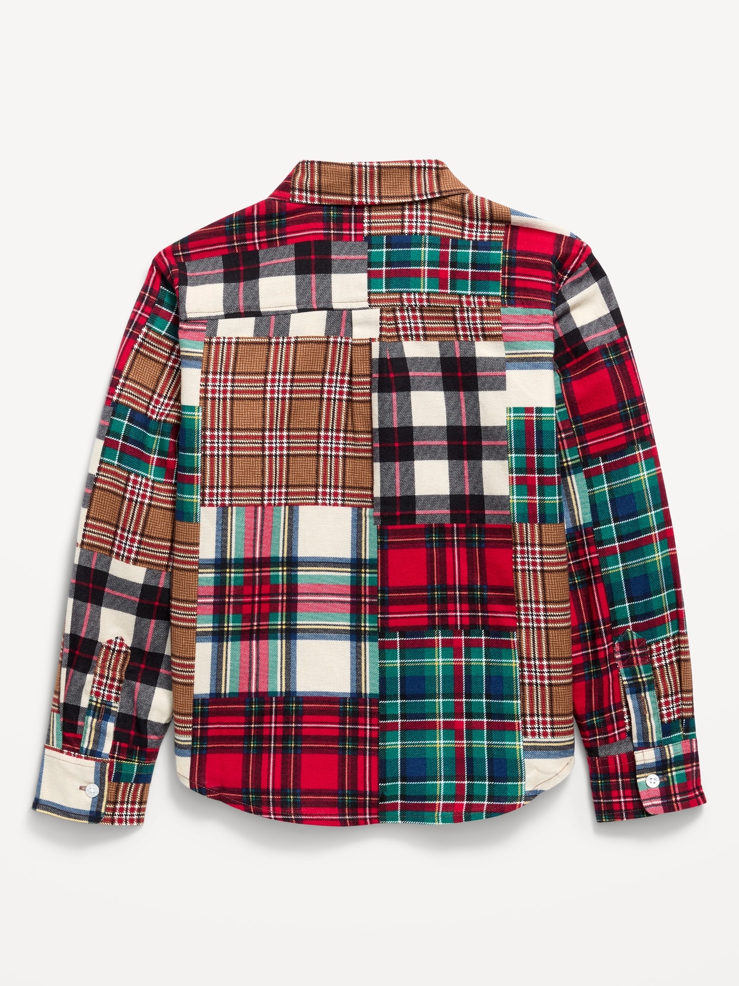 Long-Sleeve Flannel Shirt for Boys