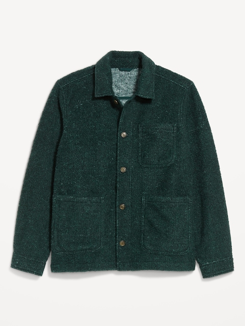Wool-Blend Chore Jacket