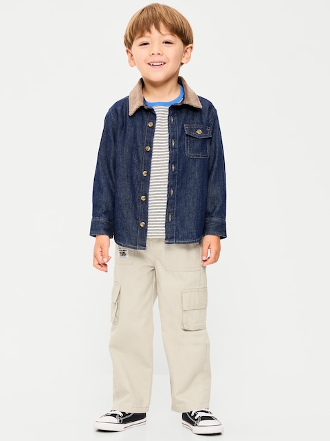Baggy Cargo Pants for Toddler Boys