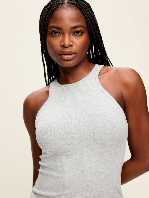 Exhale Seamless Fitted Rib Tank