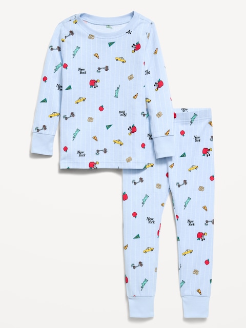 Disney© Unisex Snug-Fit Pajama Set for Toddler & Baby