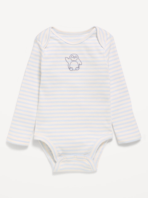 Long-Sleeve Graphic Bodysuit for Baby
