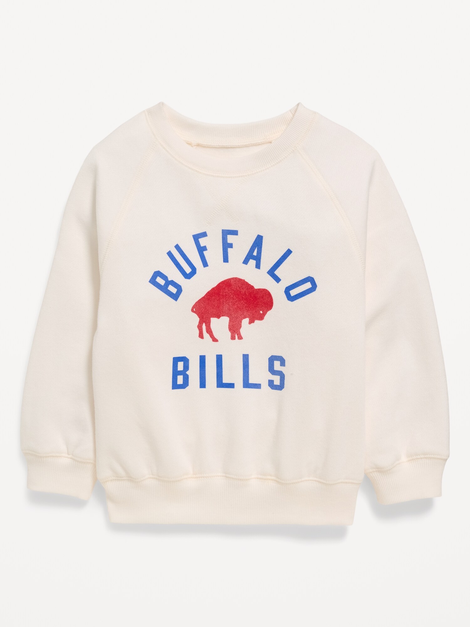 Buffalo Bills Crew-Neck Sweatshirt for Toddler Girls