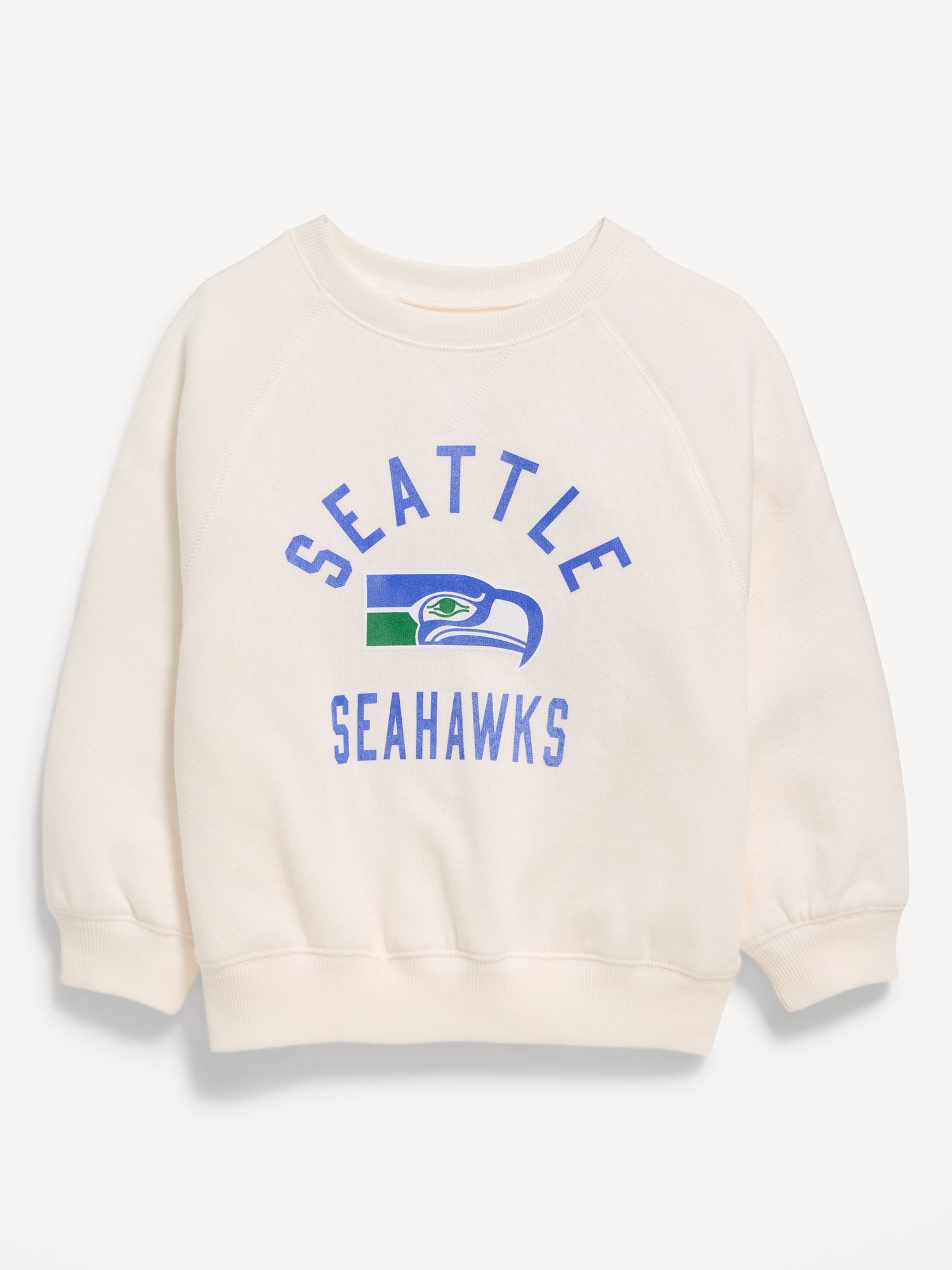 Seattle Seahawks Crew-Neck Sweatshirt for Toddler Girls