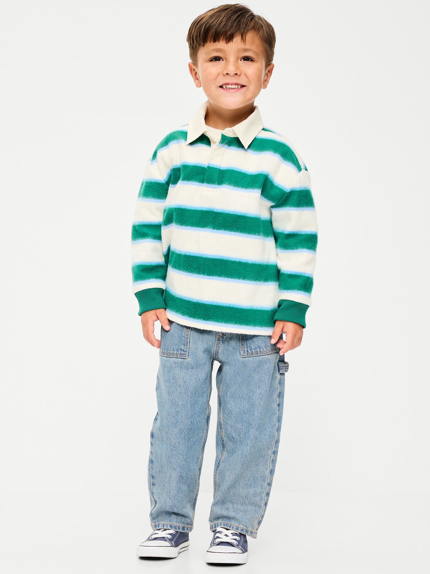 Super Baggy Carpenter Jeans for Toddler Boys