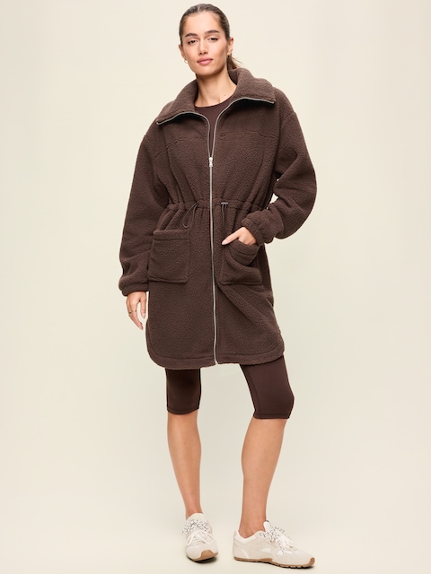 Longline Sherpa Jacket