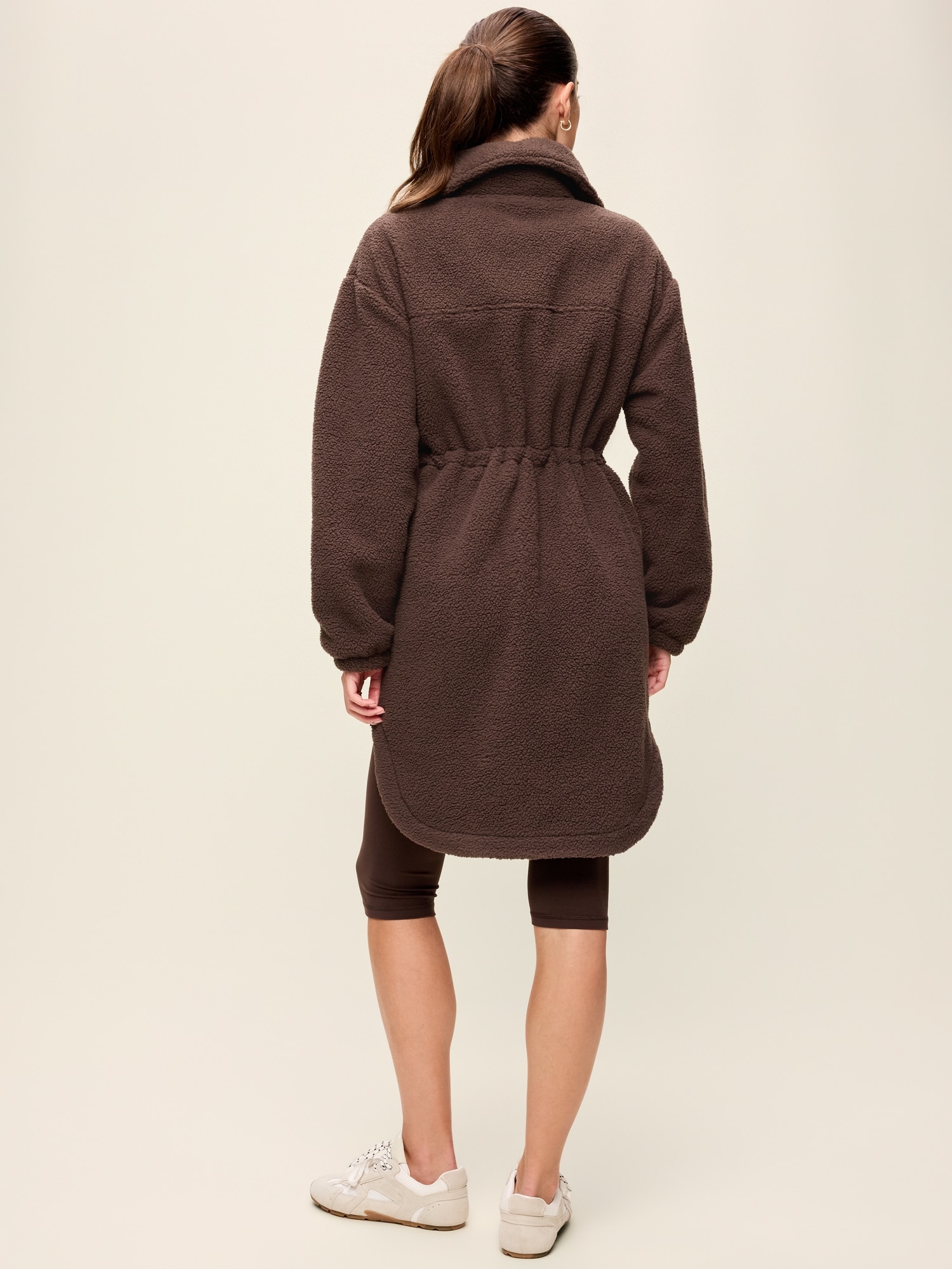 Longline Sherpa Jacket