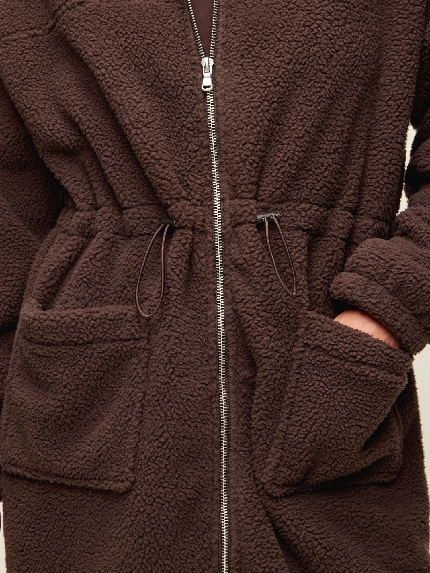 Longline Sherpa Jacket