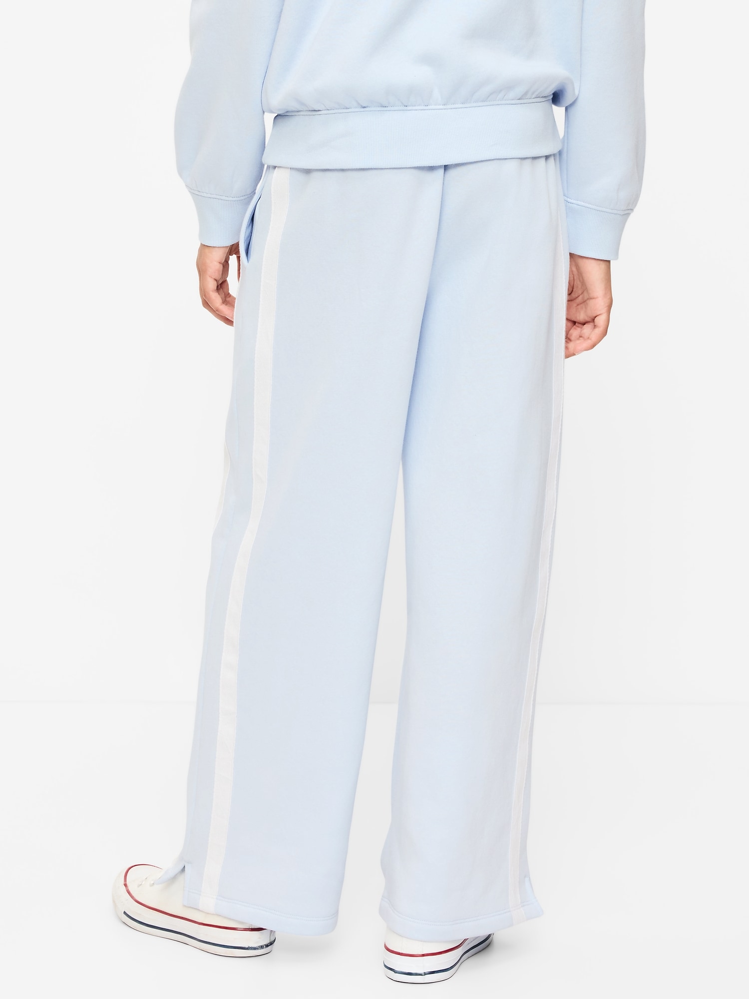 Super Baggy Wide-Leg Retro Sweatpants for Girls