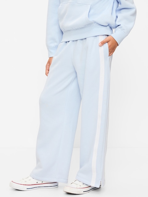 Super Baggy Wide-Leg Retro Sweatpants for Girls