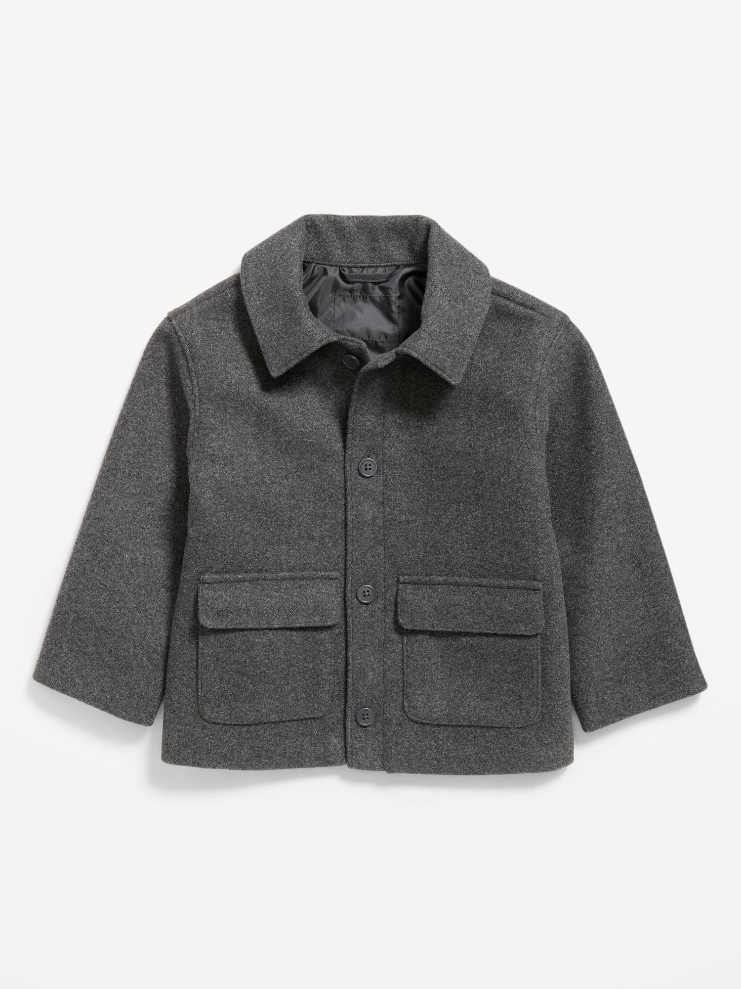 Button-Front Jacket for Toddler Boys
