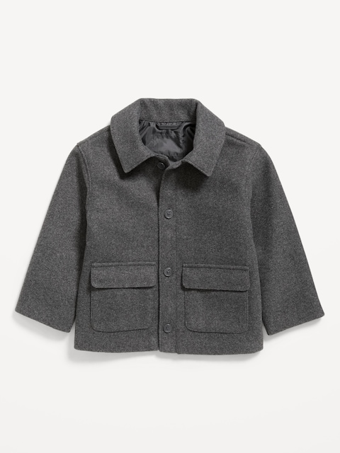 Button-Front Jacket for Toddler Boys
