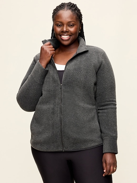 Fitted Performance Fleece Full-Zip Jacket | Old Navy