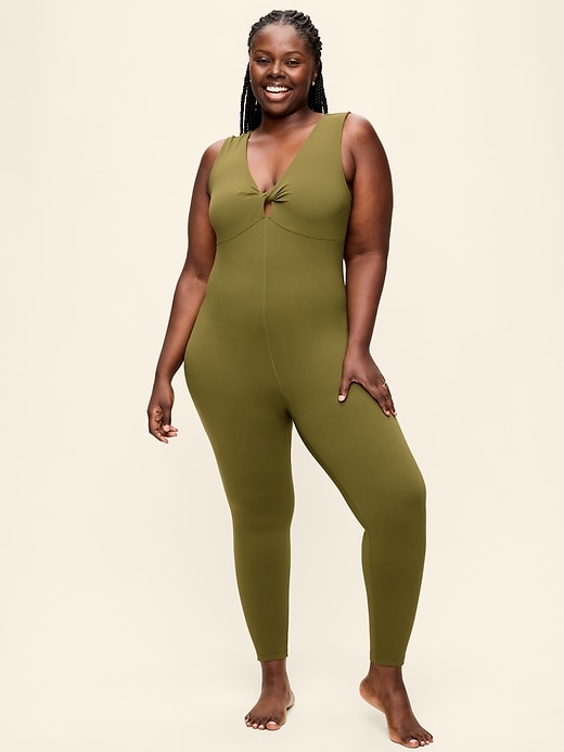 StudioSmooth Twist-Front Jumpsuit | Old Navy