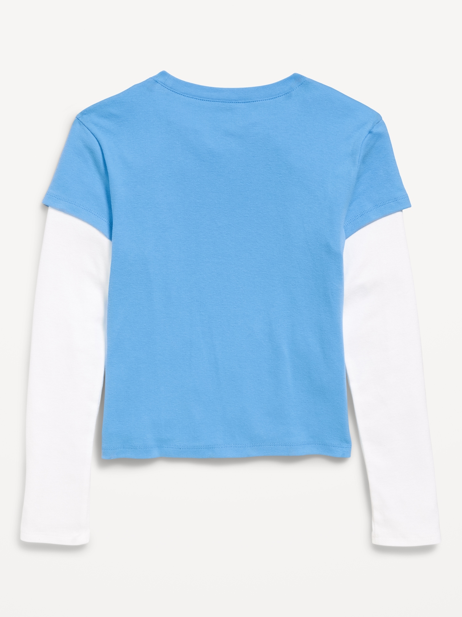 Fitted 2-in-1 Graphic T-Shirt for Girls